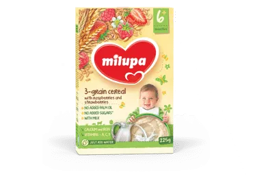 3-vilja puder MILUPA vaarik.maas.225g 6+