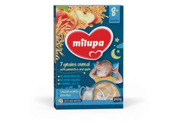 7-viljapuder MILUPA õun+probioot.250g 8+