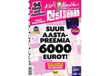 Ajakiri Adolf Mardikas ristsõnad