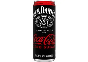 Alk.k.JACK DANIEL'S Coca-Cola Zer5%330ml