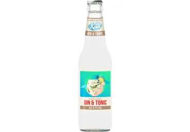Alk.kokteil KISS Gin&Tonic 4.7% 330ml