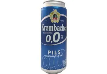 Alkoholivaba õlu Krombacher Pils 0,5l prk