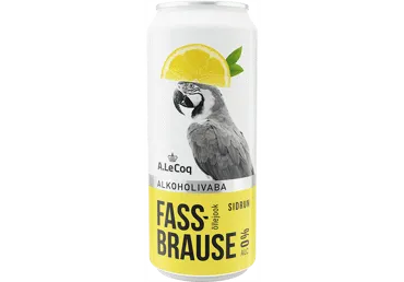 Alk.Vaba õlu A.Le Coq Fassbr.Lemon 0.5L