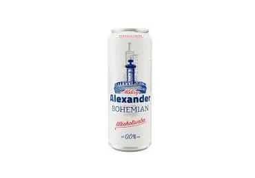 Alk.vaba õlu ALEXANDER Bohemian0.0%500ml