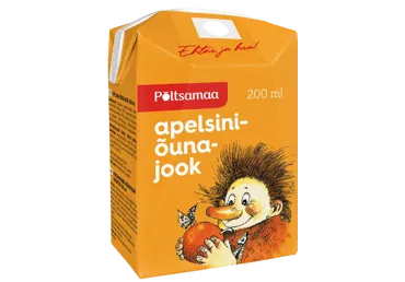 Apelsini-õunajook PÕLTSAMAA 200ml