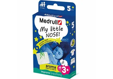 Aroomiplaaster MEDRULL MyLittleNose,5tk