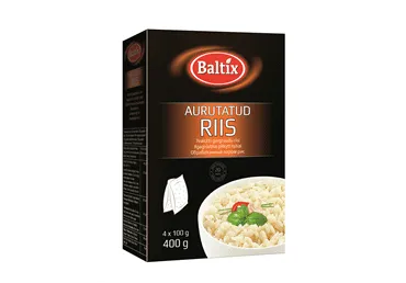 Aurutatud riis BALTIX  4x100g