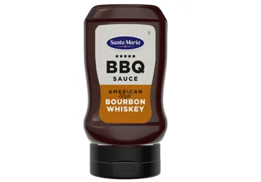 BBQ kaste burboon.viski SANTA MARIA 350g