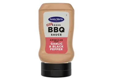 BBQ mērce ķiploku un piparu SANTA MARIA 280g