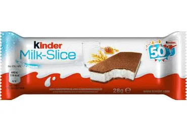 Biskvīta batoniņš KINDER Milk Slice 28g