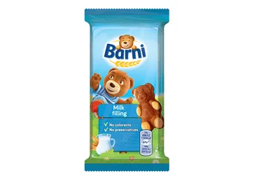 Cepumi Barni ar piena pildījumu 30g