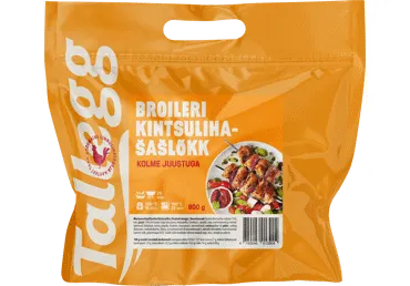 Br.kints.šašl.kolme juustugaTALLEGG,800g