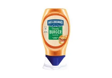 Mērce Hellmanns Chunky Burger 250ml