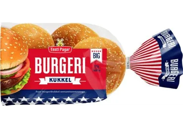 Burgerikukkel seesamis.Eesti Pagar 320g