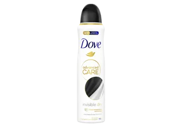 Deodorant Invisible Dry, DOVE, 150 ml