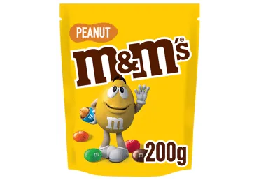 Dražee piimašok.maapähk. M&M'S 200 g