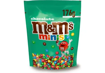 Dražee piimašokolaadiga M&M'S Minis 176g