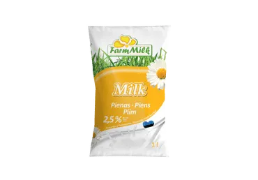 Eesti piim FARM MILK 2,5%, 1L kile