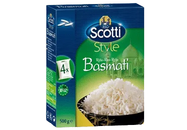 Eksoot. Basmati riis RISO SCOTTI 4x125g