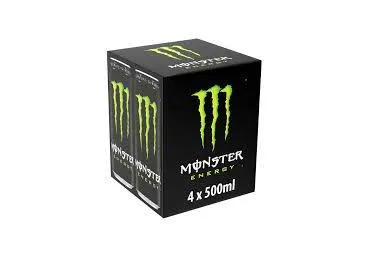 Enerģijas dzēriens MONSTER Energy 4x0,5L D