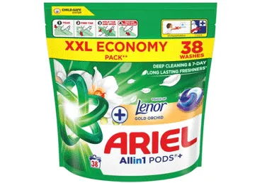 Geelkapslid Gold Orchid, 38 pk, ARIEL, 38 tk