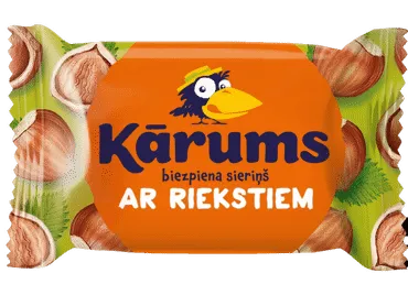 Biezpiena sieriņš KĀRUMS riekstu 45g