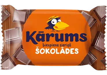 Glasuurkohuke KARUMS šok.tükkidega, 45g