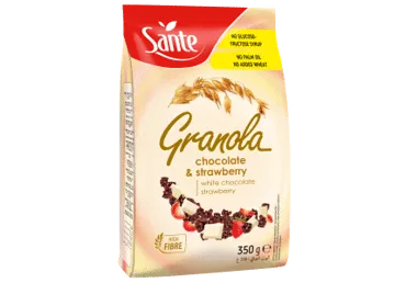 Granola,valg.šok.,maasika SANTE 350g