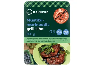 Grill-liha mustikamarin. RAKVERE,500g