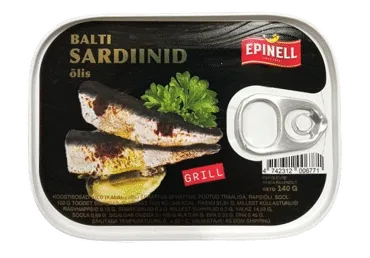 Grill sardiinid õlis BRIIS, EO 140g