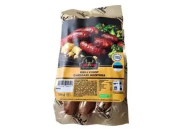 Grillvorst Cheddariga LINNAMÄE, 380g