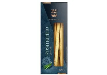 Grissini Rosmarino WELL DONE PREMIUM 120g