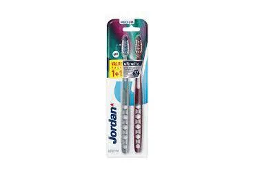 Zobu birste JORDAN Ultralite, Medium, 2gab