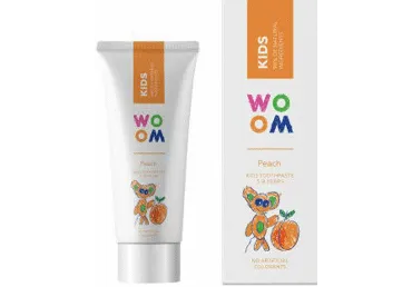Hambapasta WOOM Peach 3-8a 450ppmF 50ml