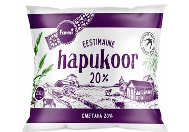 Hapukoor FARMI 20%, 200g kile