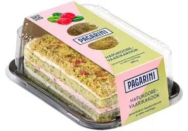 Hapukoore-vaarikakook PAGARINI 300g