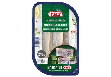 Heeringafilee marineeritud, VICI, 240 g