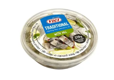 Heeringafilee tk. tilliga õlis VICI,210g