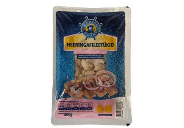 Heeringafileetükid sibulaga KGrant, 500g