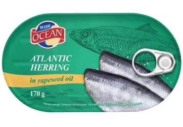 Siļķe eļļā WIDE OCEAN 170g