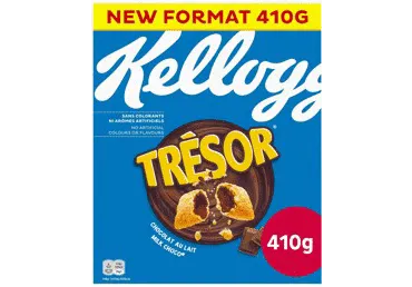 Kellogg's Brokastu pārslas TRESOR MILK CHOCO 410g