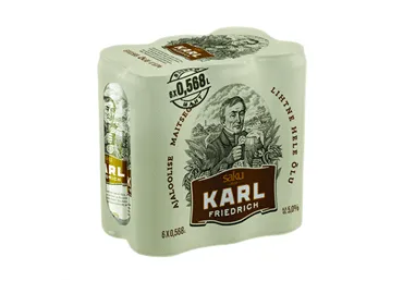 Hele õlu KARL FRIEDRICH 5% 6x 568ml