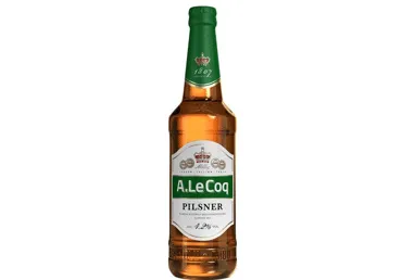 Hele õlu Pilsner, A. LE COQ, 500 ml pudel