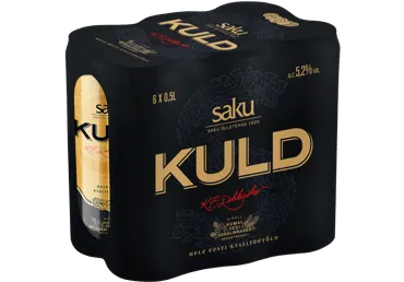 Hele õlu SAKU Kuld 5,2% 6x0,5l