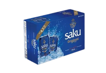 Hele õlu SAKU ORIGINAAL 4.7% 24x330ml