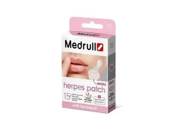 Herpese plaaster MEDRULL 15tk