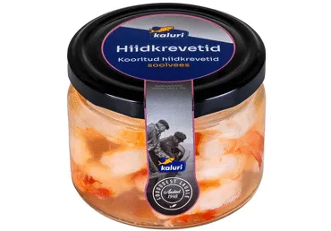 Hiidkrevetid soolvees KALURI, 250g