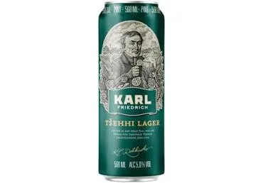 Õlu Friedrich Tšehhi Lager, KARL FRIEDRICH, 568 ml
