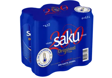 H.õlu Saku Originaal 4,7% 6*0,5L prk
