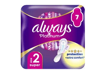 Hügieenisidemed ALWAYS Platinum S2 7tk